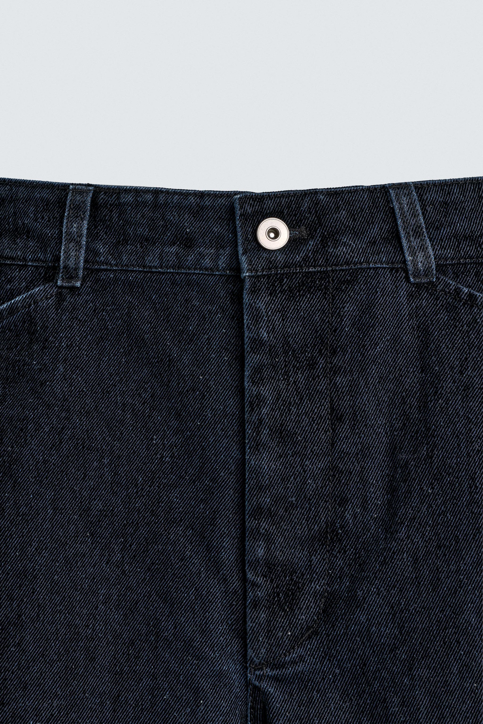 FLOCKED RELAXED FIT PANTS